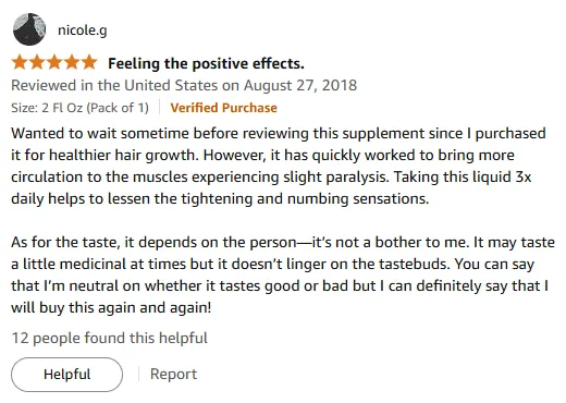 Liquid B12 Boosts Circulation & Hair Growth - User Approved