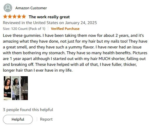 Vitamin E Gummies Transformed My Hair & Nails Naturally