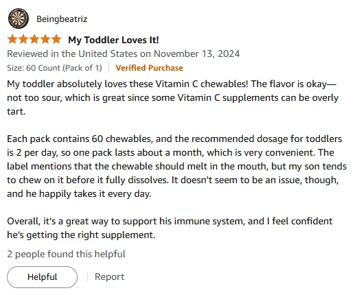 Vitamin C Chewables Kids Love for Immune Support