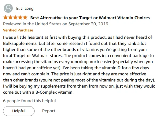 BulkSupplements Vitamin D Review: Effective & No Wasted Nutrients!