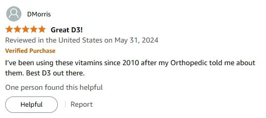 Orthopedic-Recommended Vitamin D3: Best Since 2010