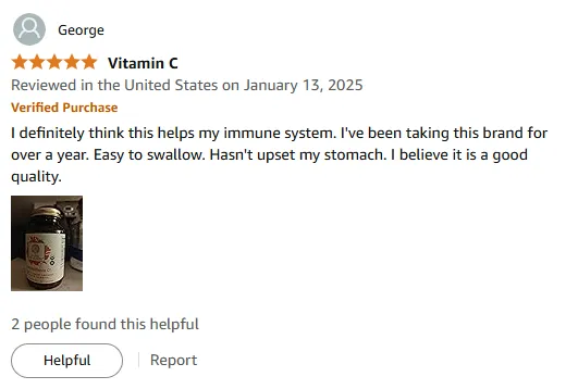 Vitamin C Boost: Year-Round Immune Support & Stomach-Friendly
