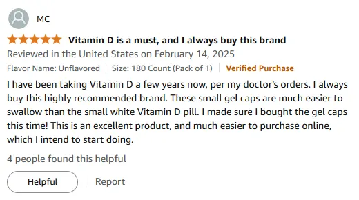 Best Vitamin D Gel Caps: Easy to Swallow & Doctor-Approved