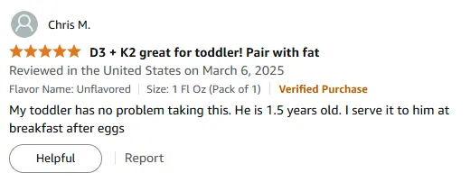 Vitamin D Drops for 1.5-Year-Olds: Easy Breakfast Routine