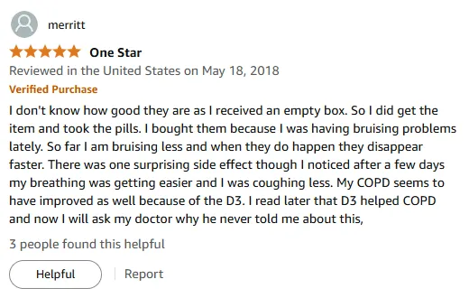 Vitamin D3 Eases COPD & Bruising: My Surprising Relief
