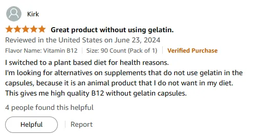 Top Vegan B12: Gelatin-Free Capsules for Plant-Based Health