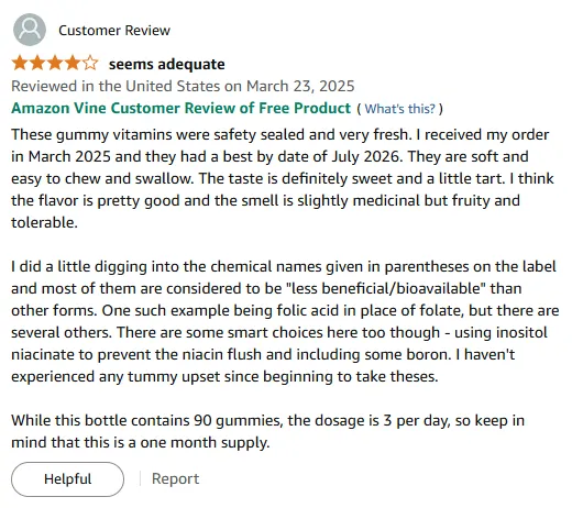 Fresh Vitamin A Gummies: Sweet Taste & No Tummy Upset