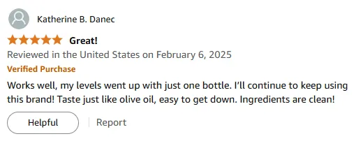 Fast-Acting Vitamin D with Olive Oil Taste | Clean Formula