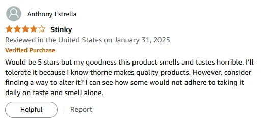 Thorne Vitamin A Review: Tackling Taste & Smell for Daily Use