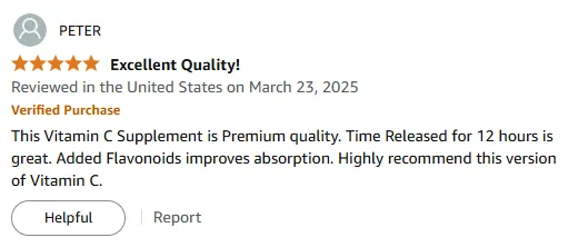 Best Vitamin C with Flavonoids & 12H Release