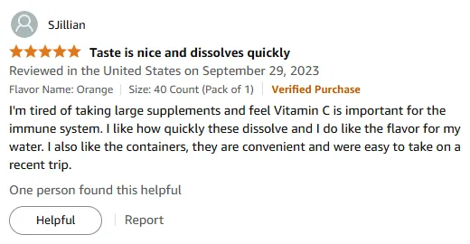 Vitamin C Packets: Immune Support & Great Taste On-the-Go