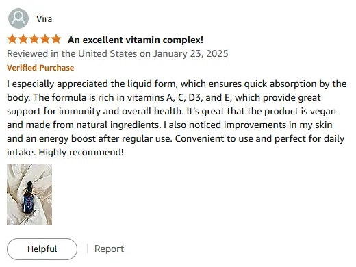 Liquid Vitamin A Boost: Quick Absorption & Immune Support