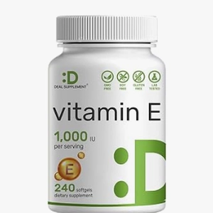High Concentrated Vitamin E Softgels