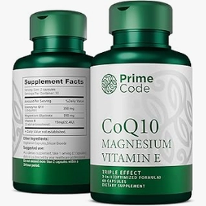 CoQ10 Vitamin E Magnesium Supplement
