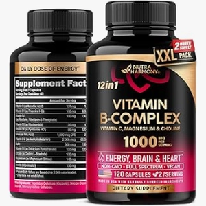 Vitamin B Complex for Energy & Immune Support