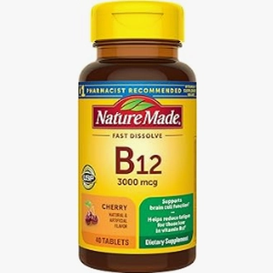 Vitamin B12 3000 mcg Fast Dissolve Tablets