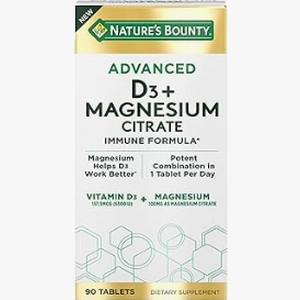 Vitamin D3 with Magnesium Immune Support