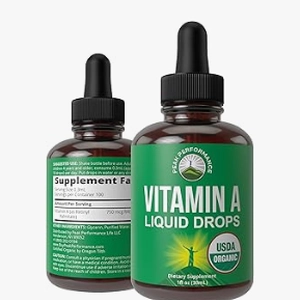 Organic Vitamin A Liquid Drops