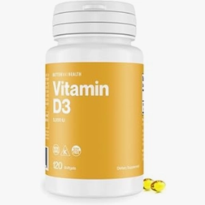 Vitamin D3 Supplement for Bone Health & Immune Support