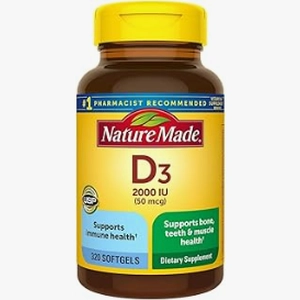 Vitamin D Softgels for Daily Health