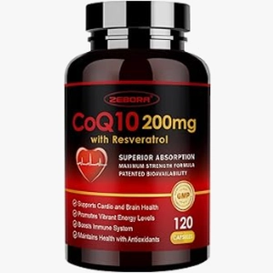 CoQ10 200mg with Vitamin E