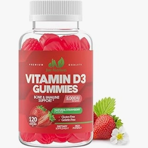 Vitamin D3 Gummies 5000IU 120 Count