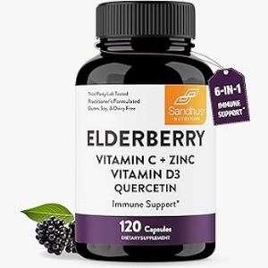 Vitamin C Elderberry Zinc Supplement
