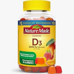 Vitamin D3 Gummies for Immune & Bone Health